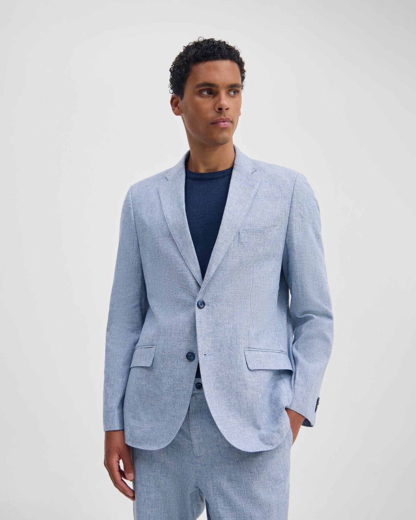 Milton Linen Blend Blazer