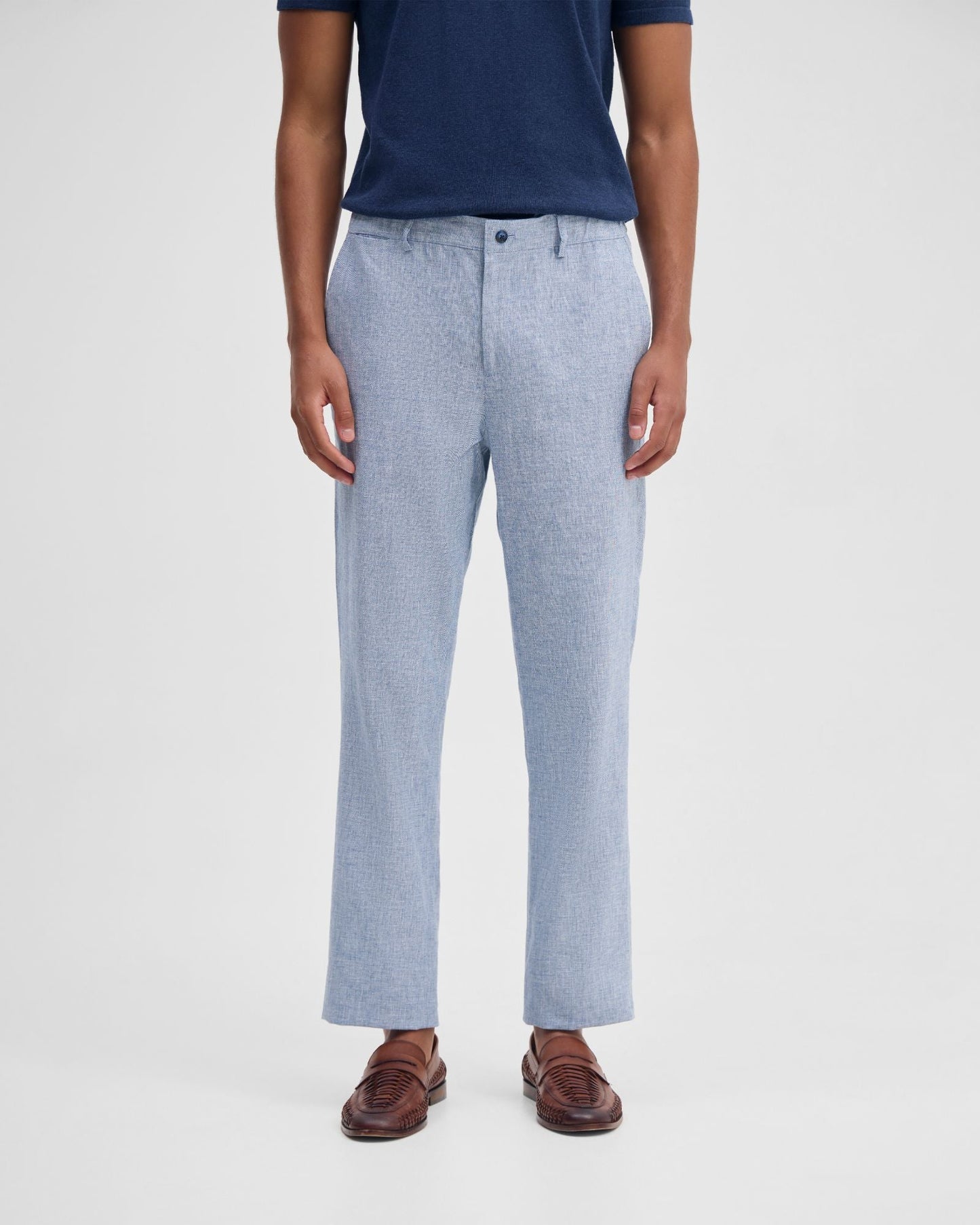 Benjamin Linen Blend Relax Trousers