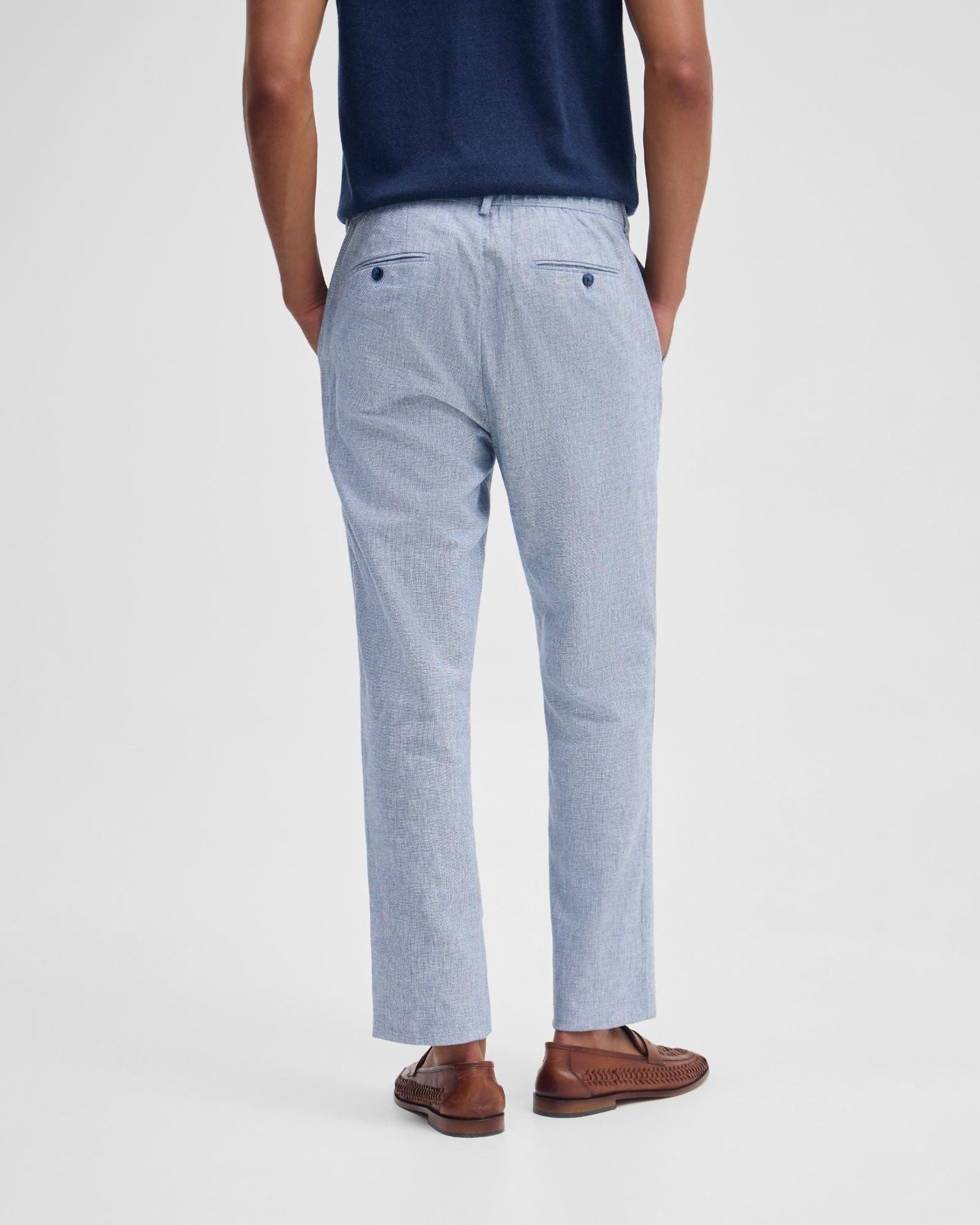 Benjamin Linen Blend Relax Trousers