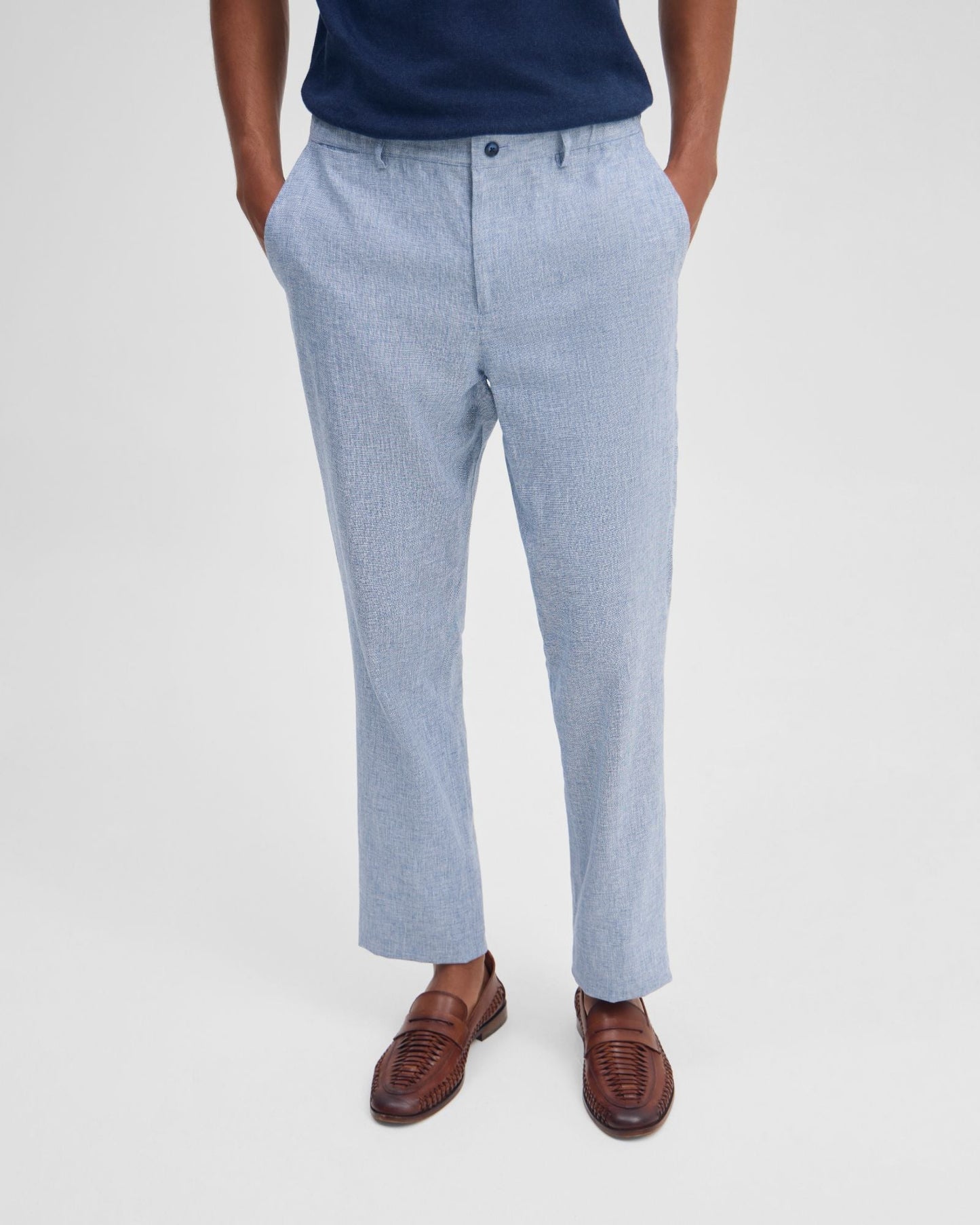 Benjamin Linen Blend Relax Trousers