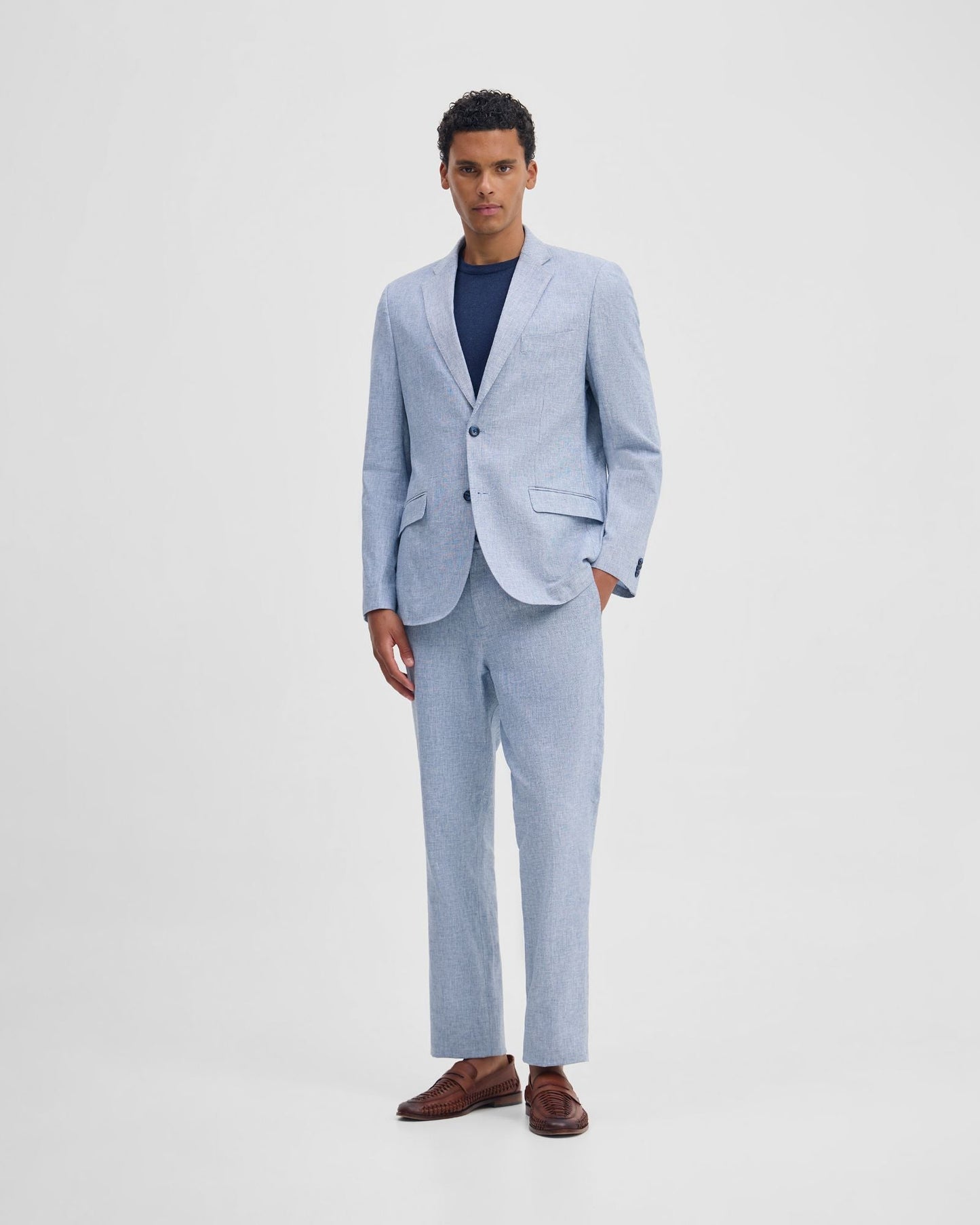 Benjamin Linen Blend Relax Trousers