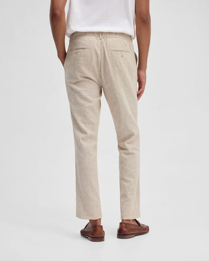 Benjamin Linen Blend Relax Trousers