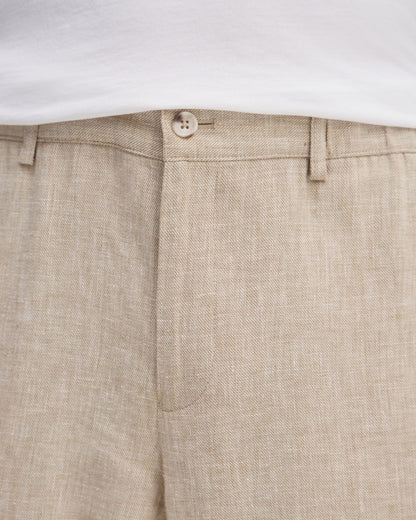 Benjamin Linen Blend Relax Trousers