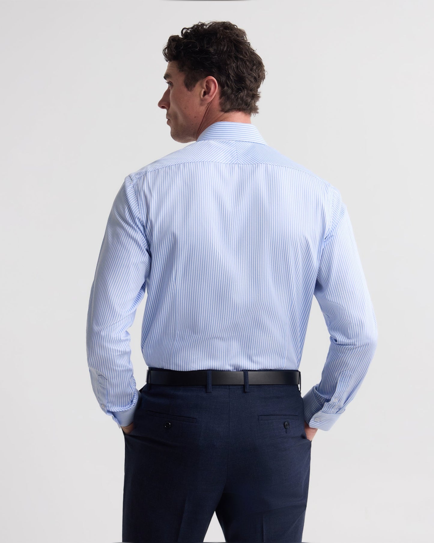 Beckton Stripe Slim Fit Luxury Shirt