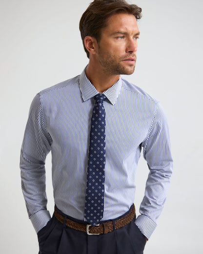 Beckton Stripe Slim Fit Luxury Shirt
