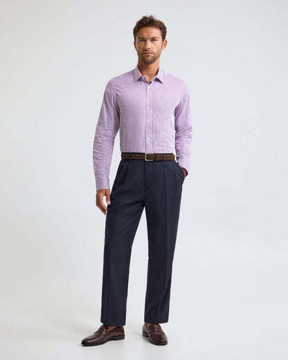 Beckton Stripe Slim Fit Luxury Shirt