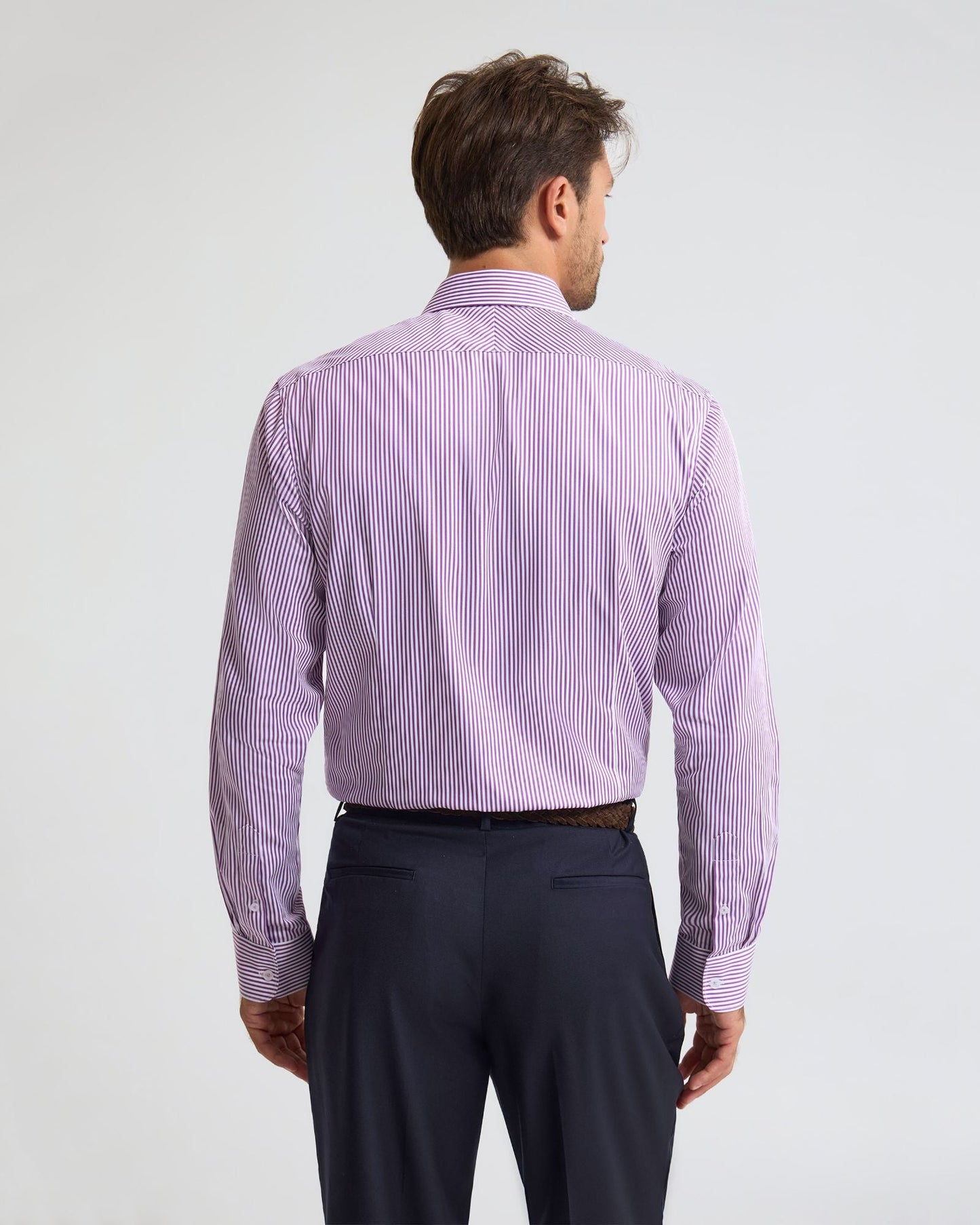 Beckton Stripe Slim Fit Luxury Shirt