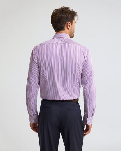 Beckton Stripe Slim Fit Luxury Shirt