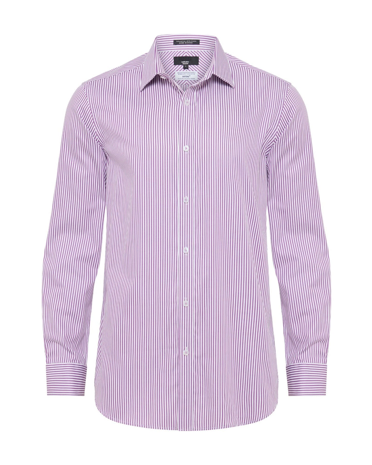 Beckton Stripe Slim Fit Luxury Shirt