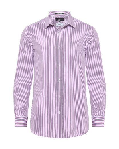 Beckton Stripe Slim Fit Luxury Shirt
