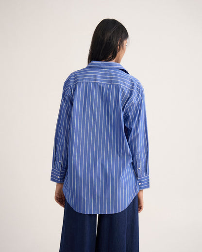 Hailey Striped Euro Fabric Shirt