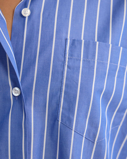 Hailey Striped Euro Fabric Shirt