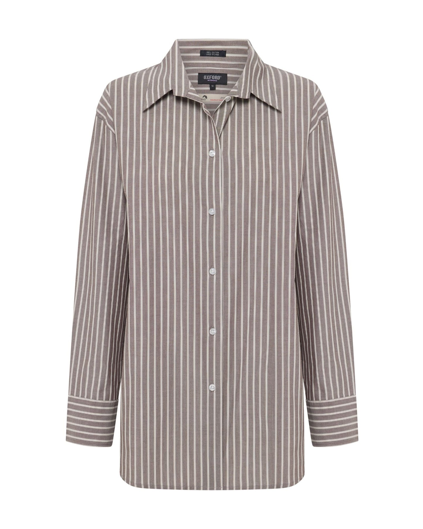 Hailey Striped Euro Fabric Shirt