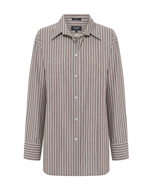 Hailey Striped Euro Fabric Shirt