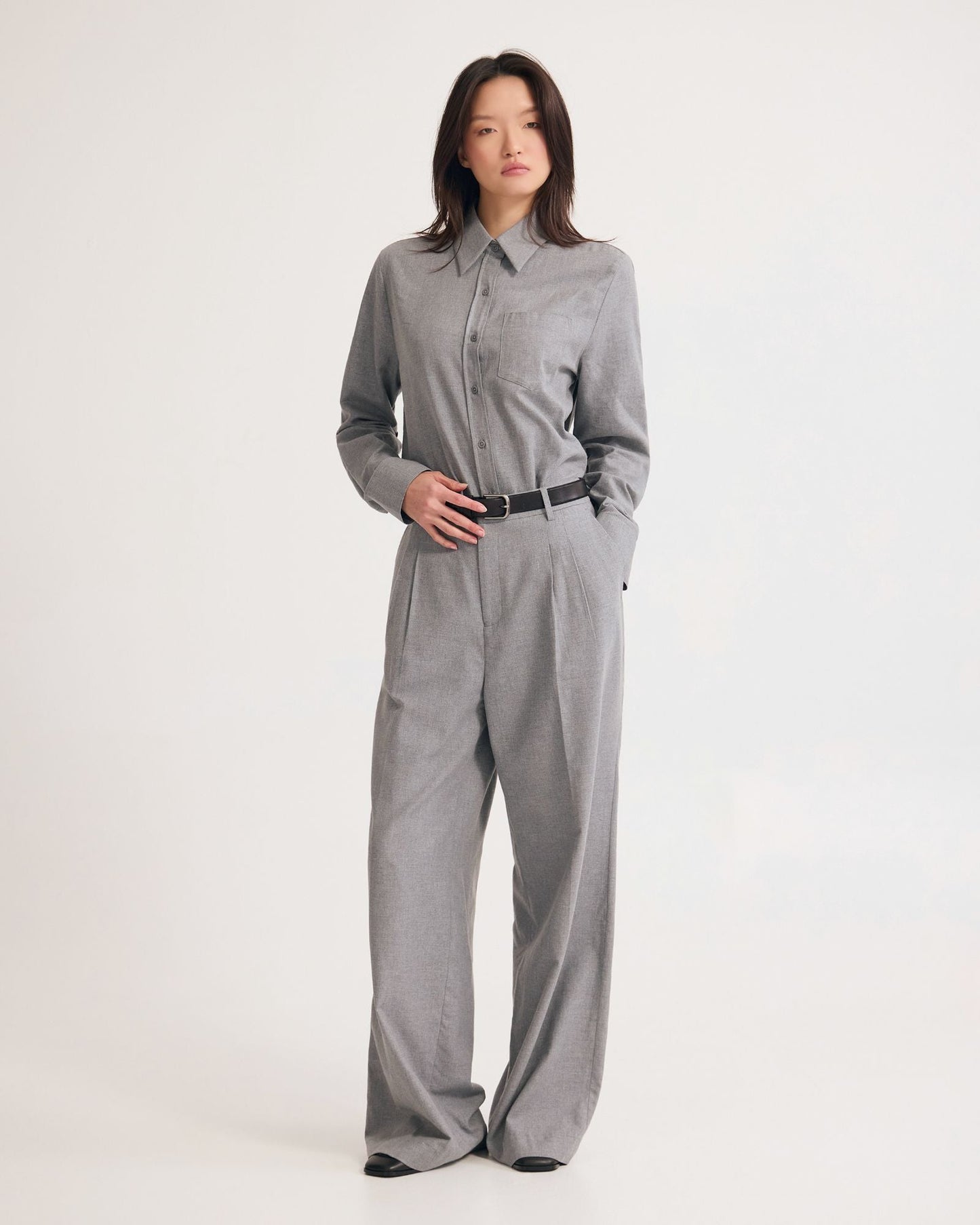 Adrienne Euro Fabric Ovrsze Shirt
