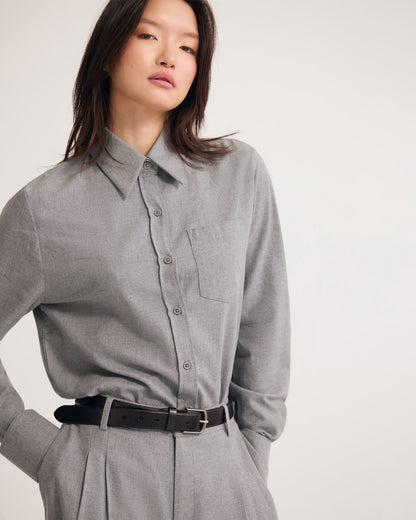 Adrienne Euro Fabric Ovrsze Shirt