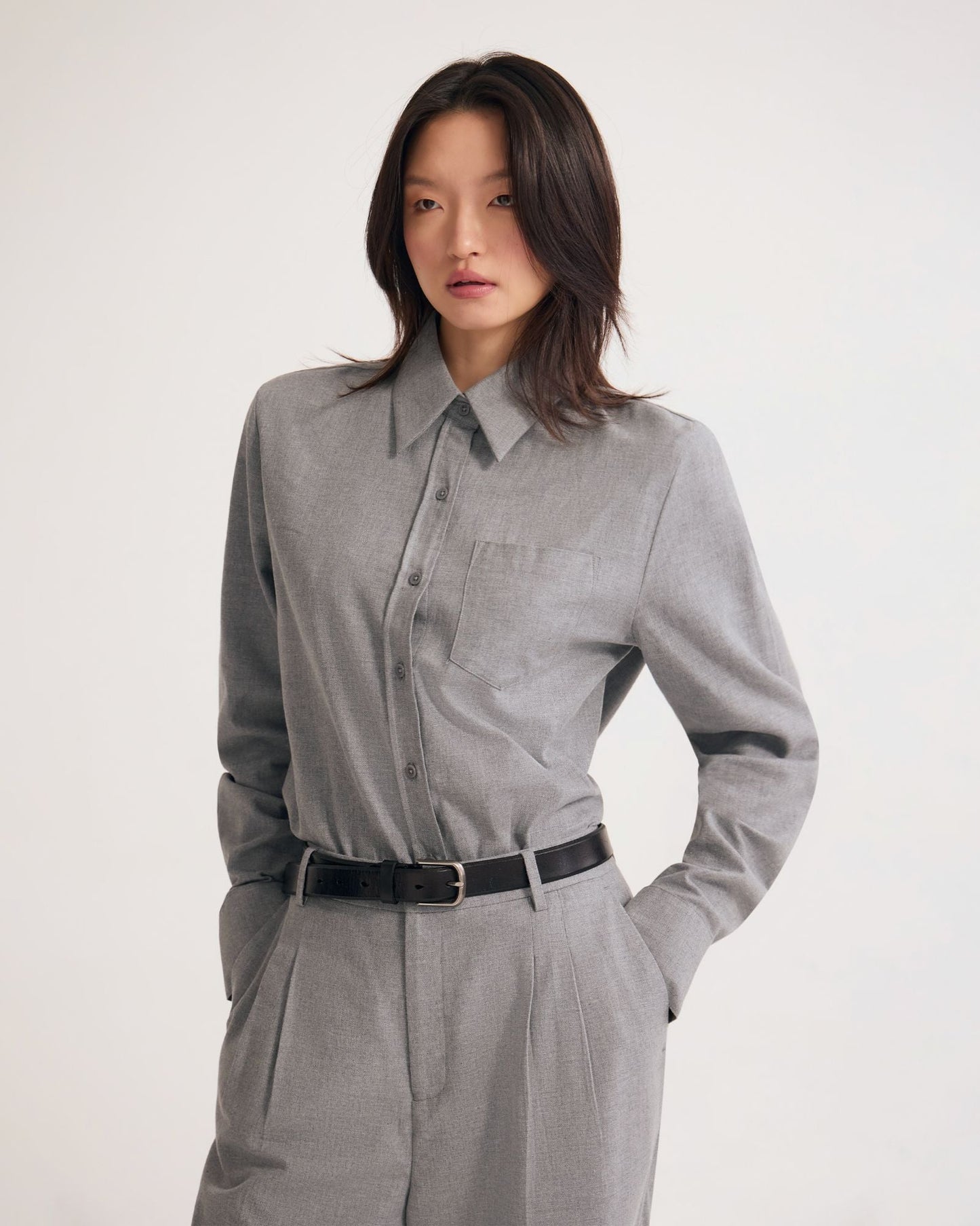 Adrienne Euro Fabric Ovrsze Shirt