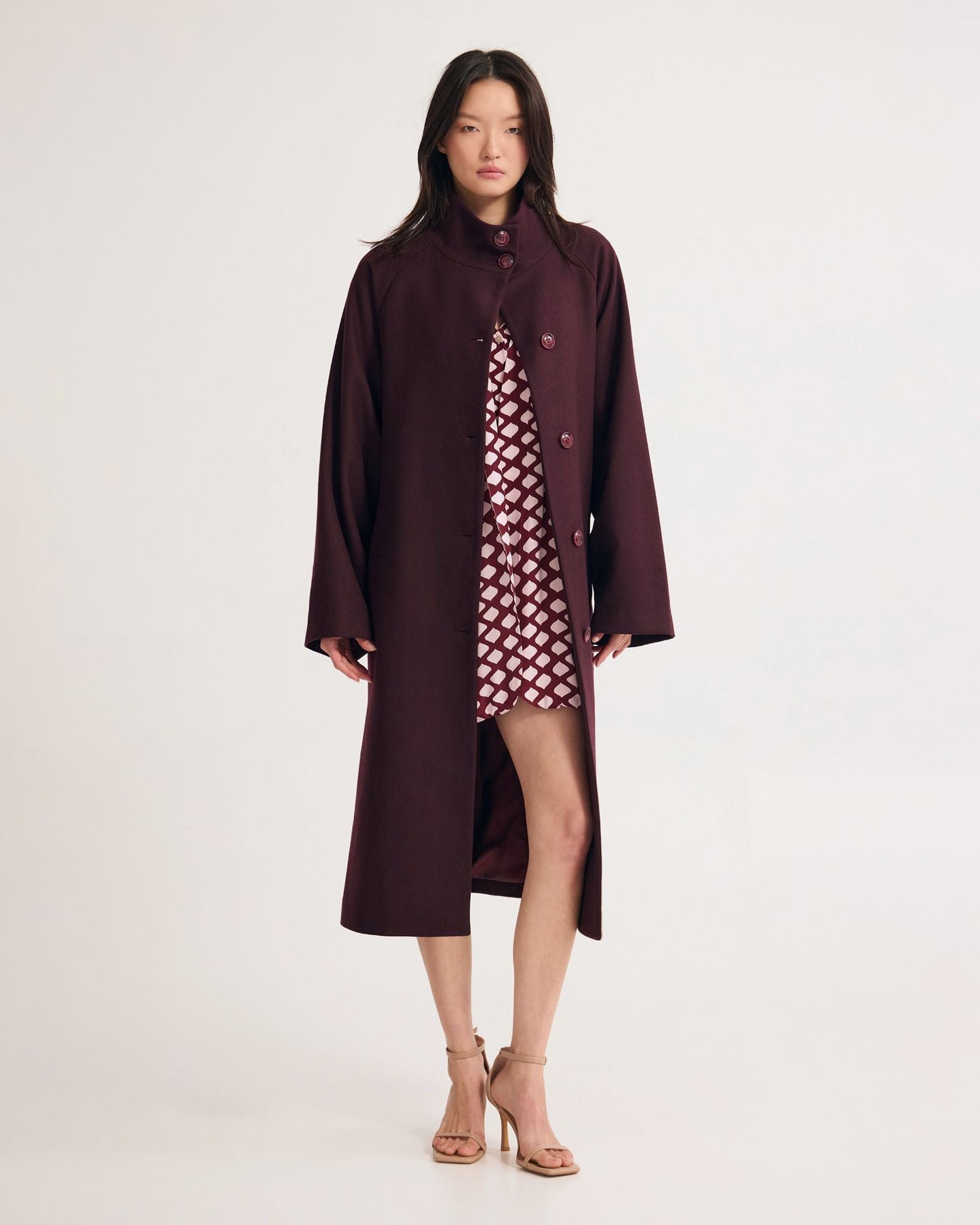 Edi Funnel Collar Coat