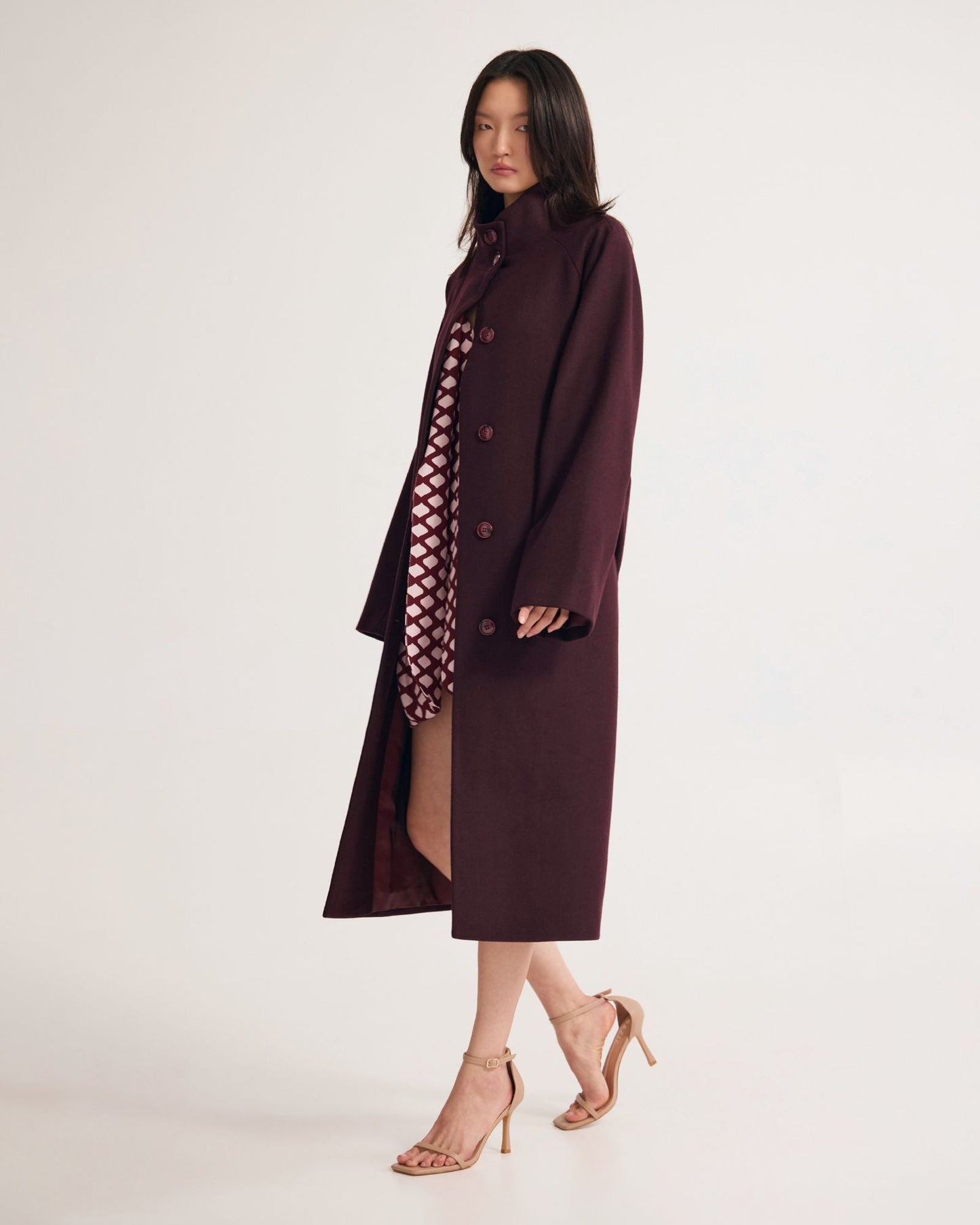 Edi Funnel Collar Coat