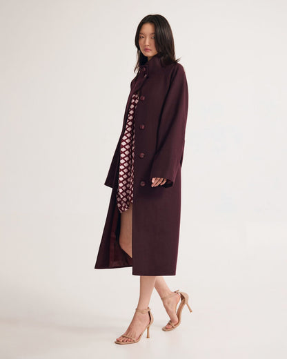 Edi Funnel Collar Coat