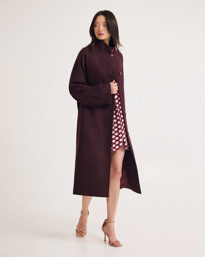 Edi Funnel Collar Coat