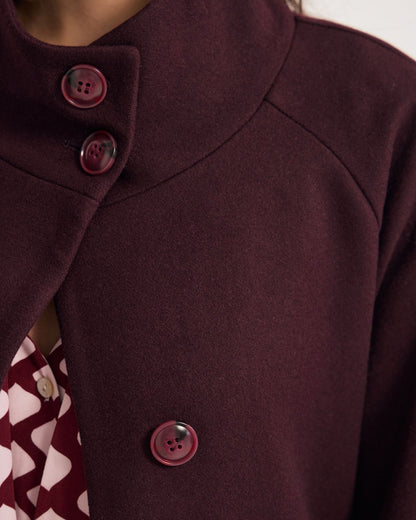 Edi Funnel Collar Coat