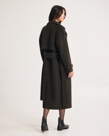 Gemma Wool Rich Trench Coat