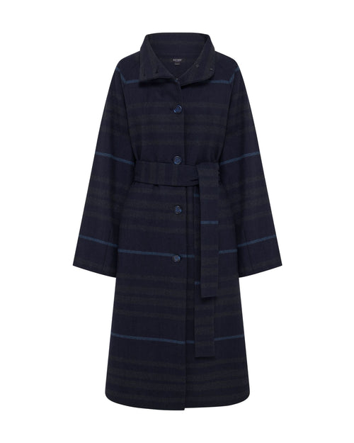 Edi Wool Funnel Collar Coat
