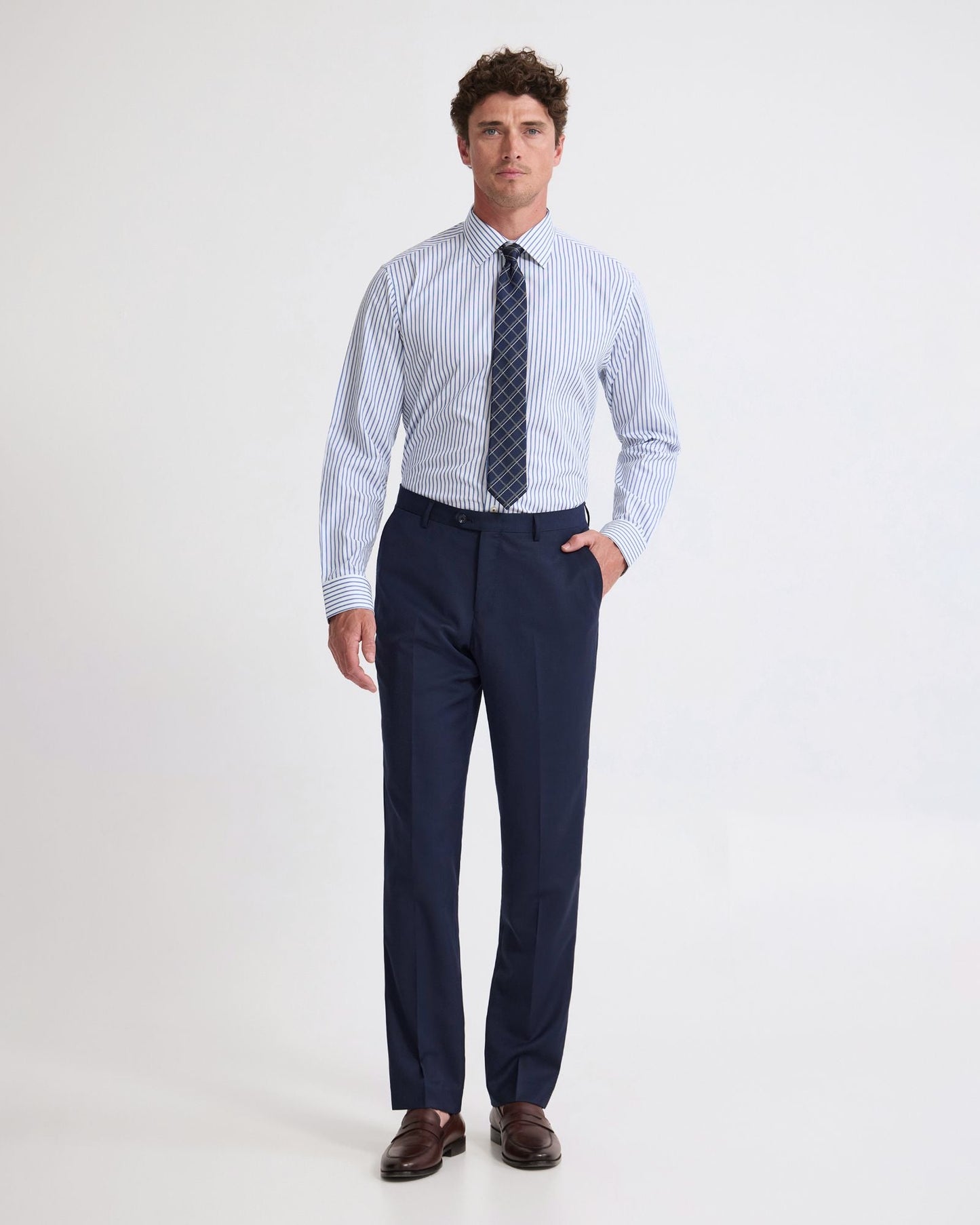 Islington Classic Fit Stripe Shirt