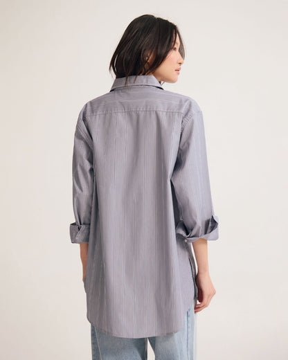 Hailey Stripe Oversized Shirt
