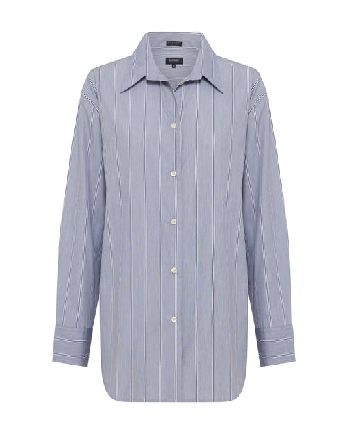 Hailey Stripe Oversized Shirt