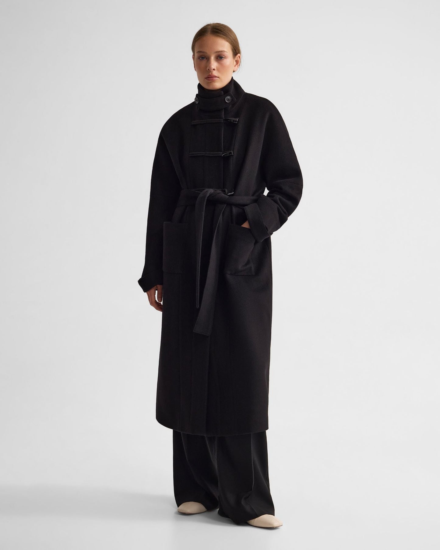 Kerry Funnel Collar Duffle Coat