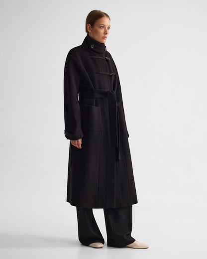 Kerry Funnel Collar Duffle Coat