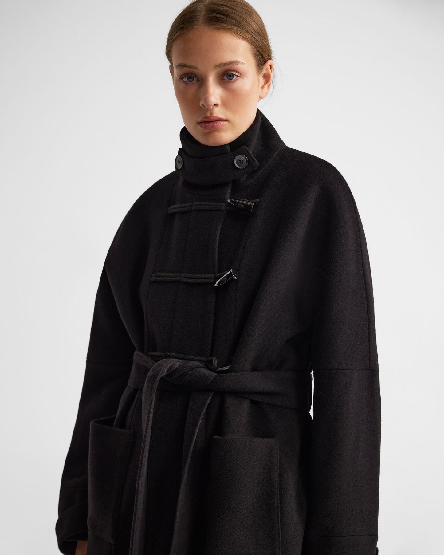 Kerry Funnel Collar Duffle Coat