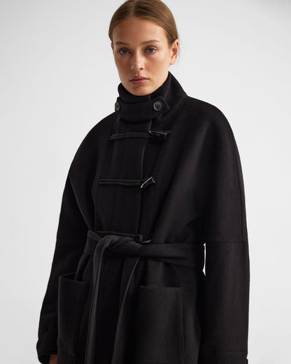 Kerry Funnel Collar Duffle Coat