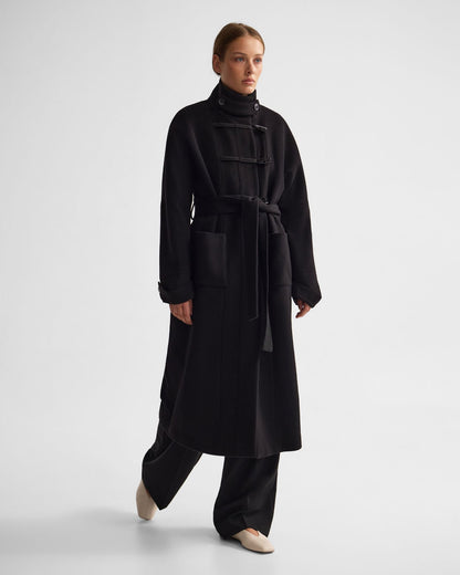 Kerry Funnel Collar Duffle Coat
