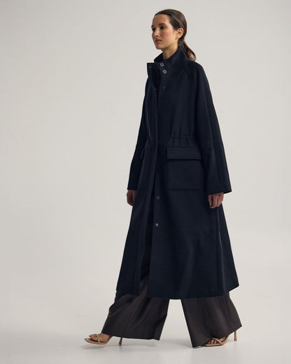 Isabelle Drawcord Coat
