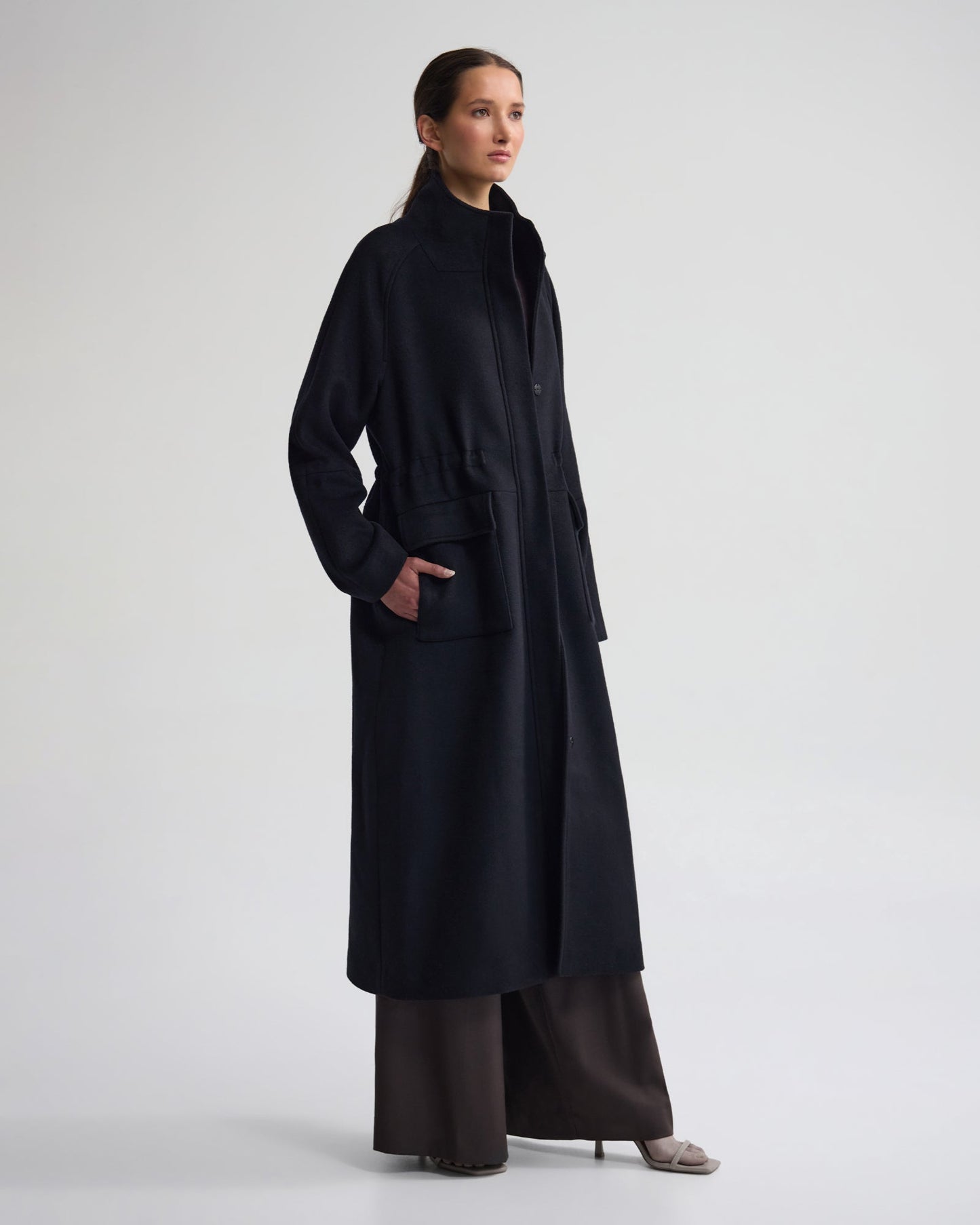 Isabelle Drawcord Coat