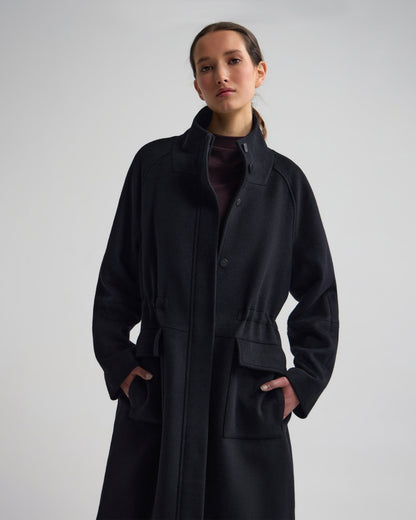 Isabelle Drawcord Coat