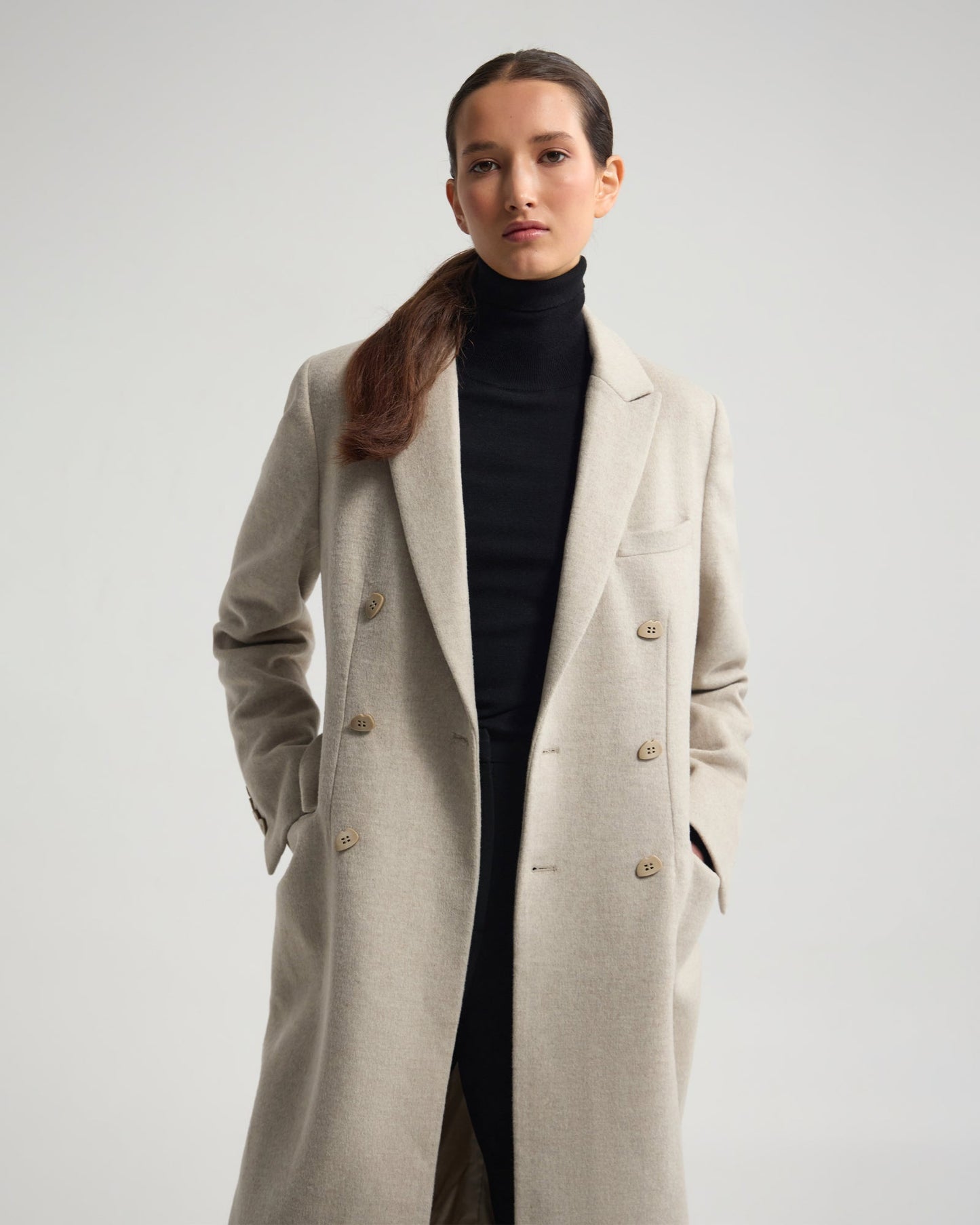 Lily Wool Blend Coat