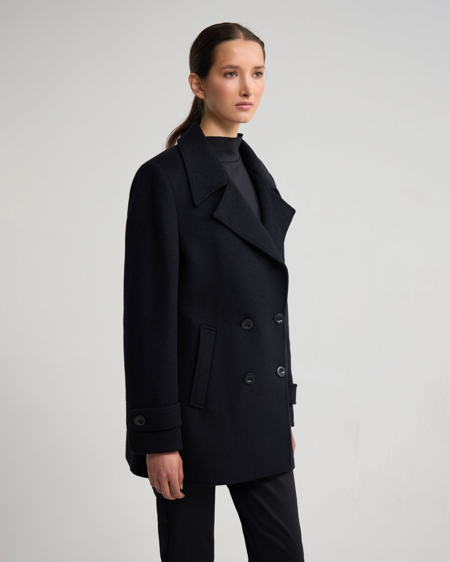 Avril Wool Pea Coat