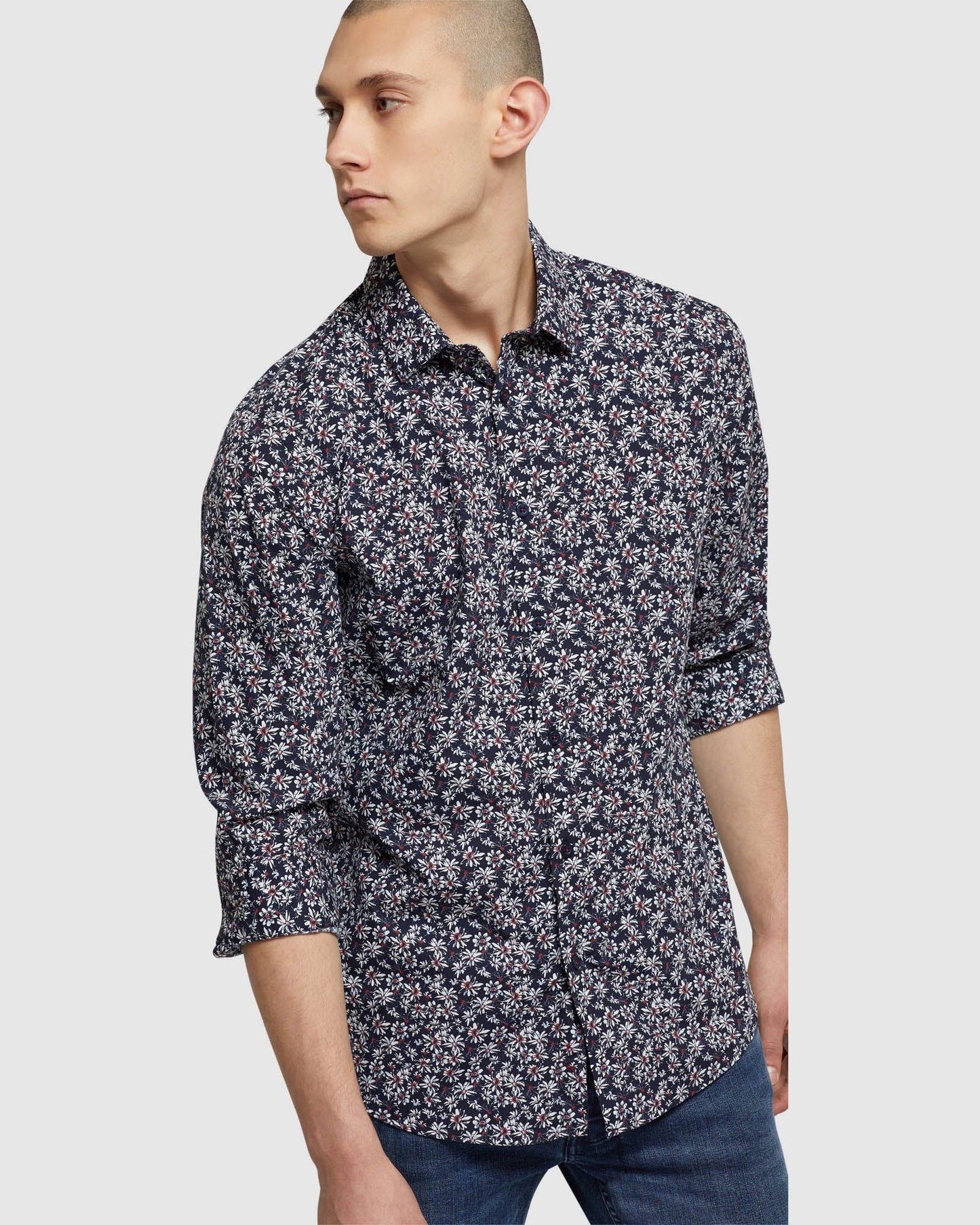 Kenton Floral Printed Regular Shirt