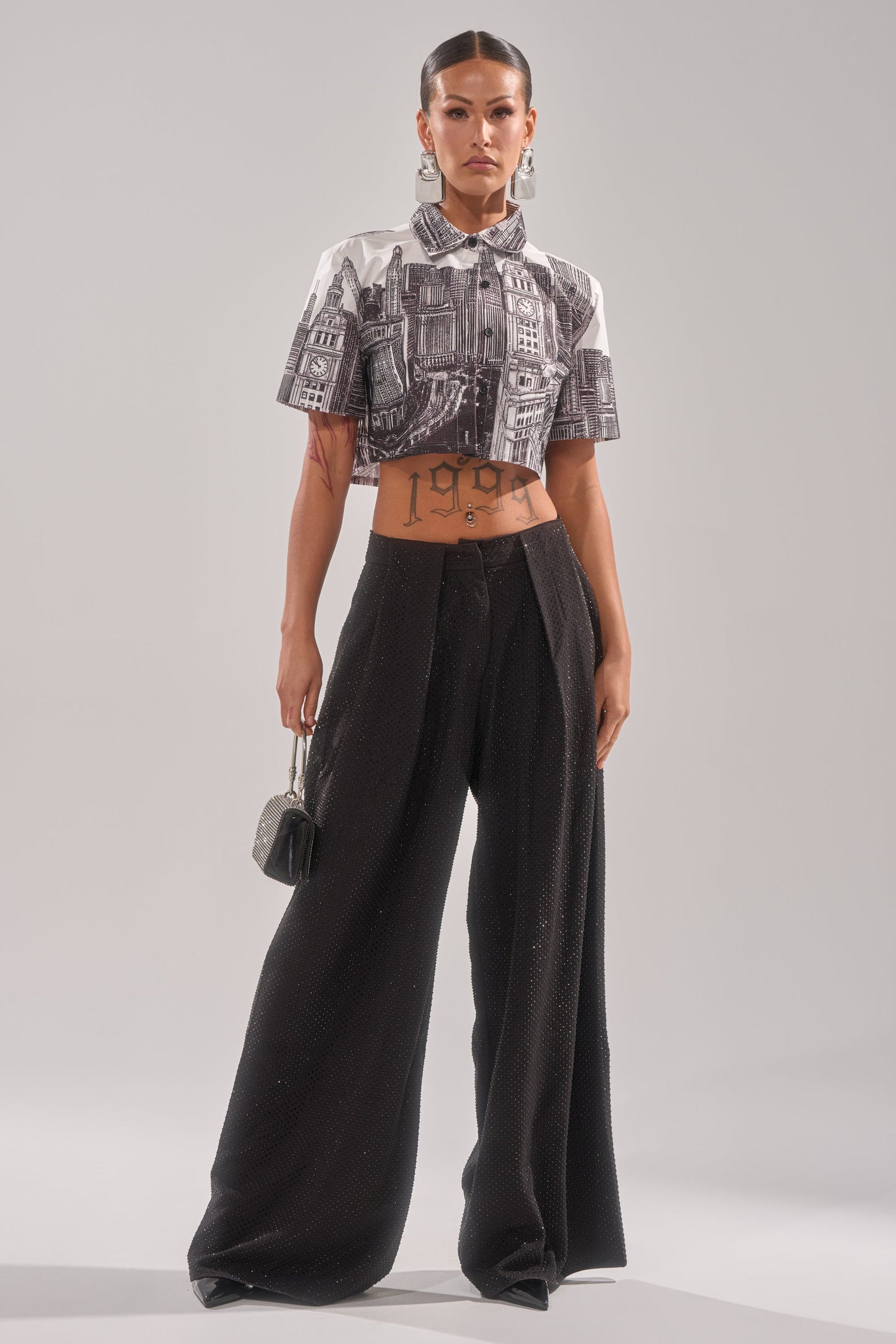 ALL OVER THE CITY BUTTON DOWN