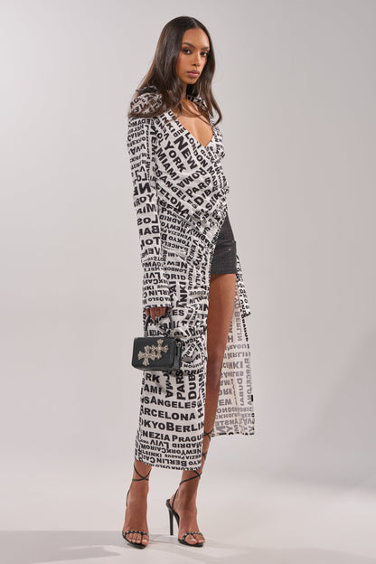 ALL AROUND THE WORLD BLOUSE
