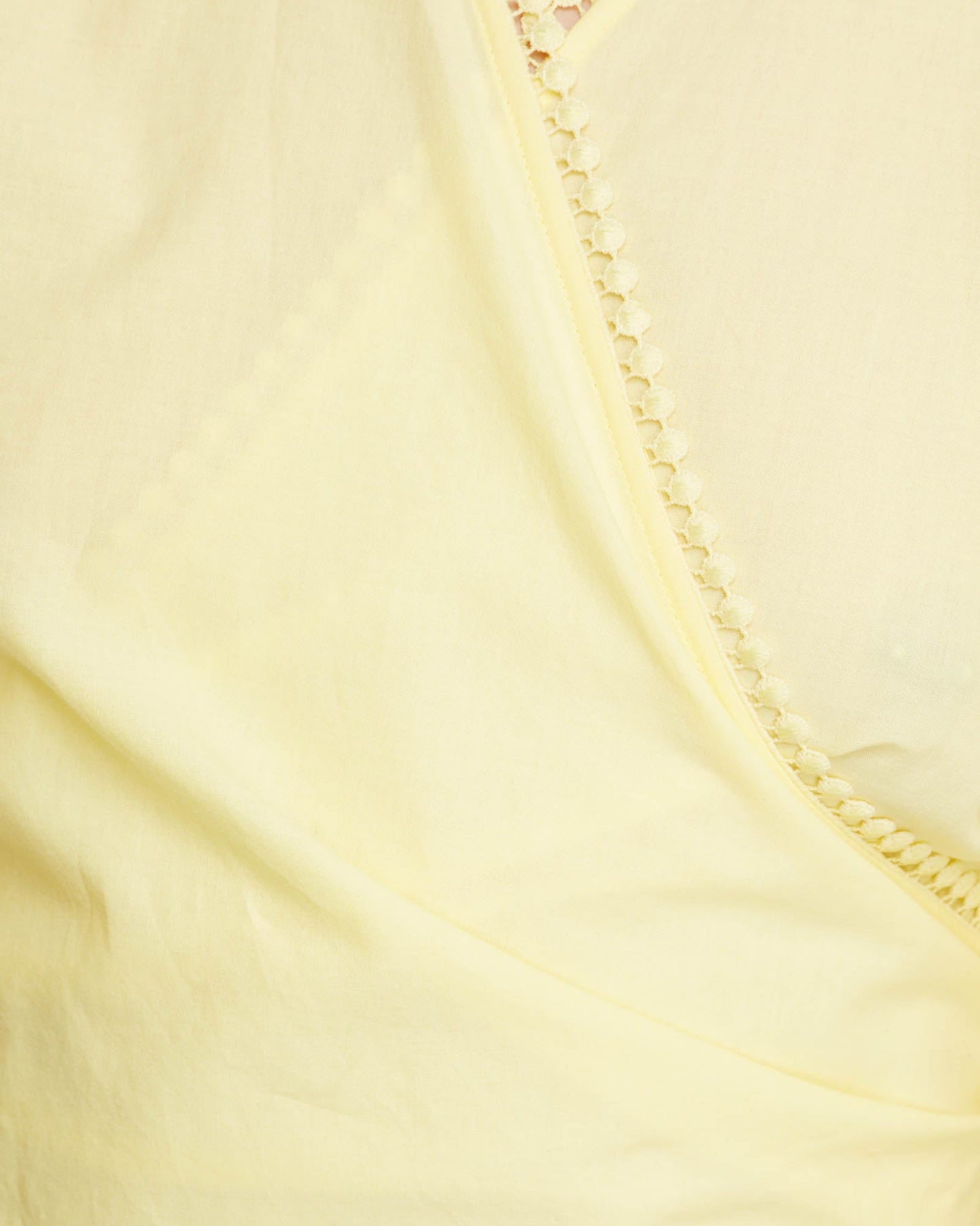 Fitzgerald Cotton Wrap Top
