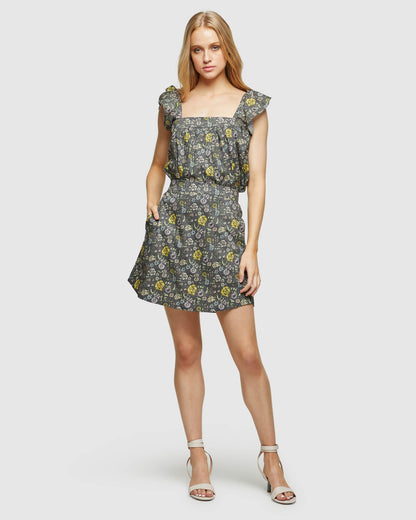 Lucielle Cotton Paisley Print Top