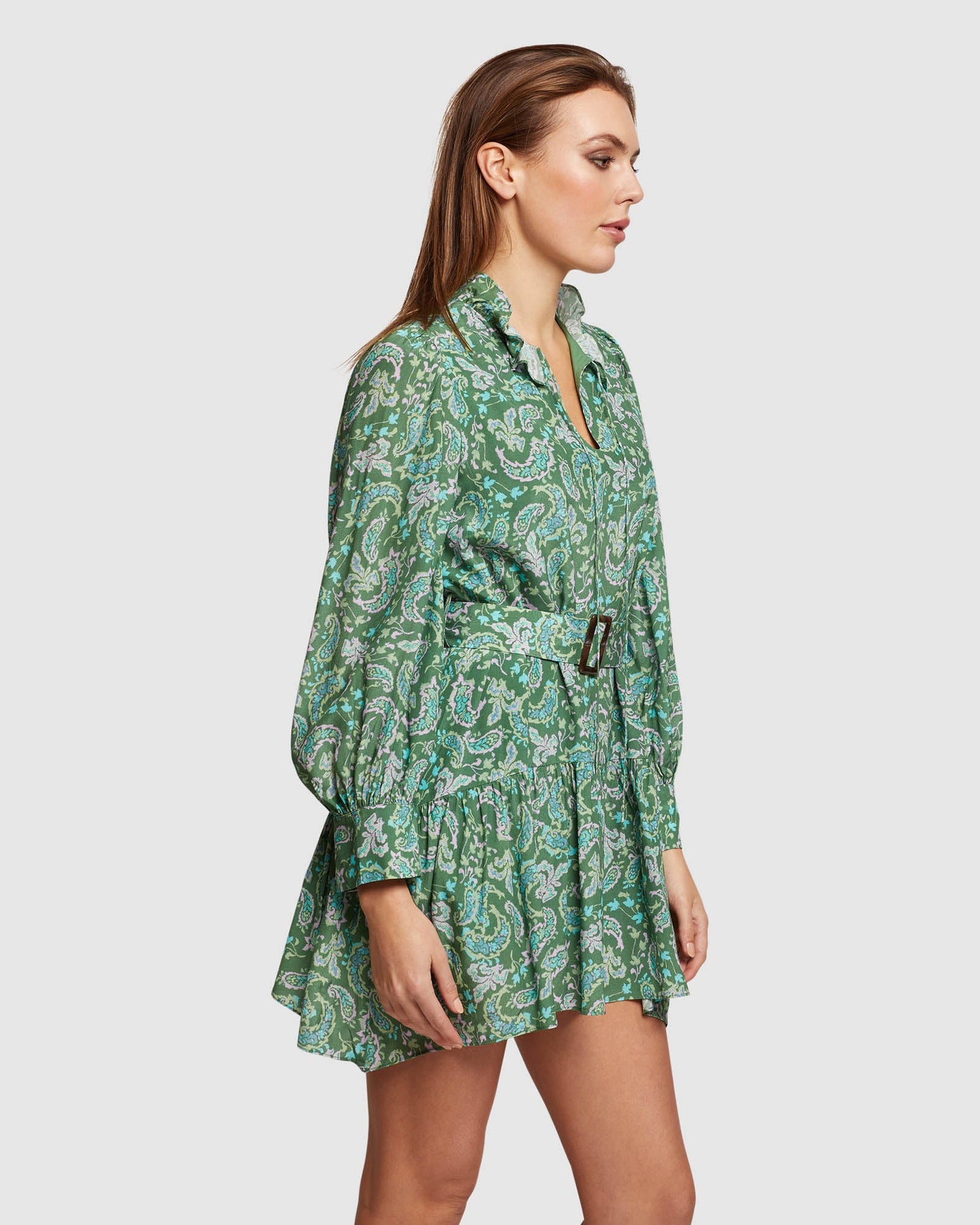 Braily Paisley Printed Dress