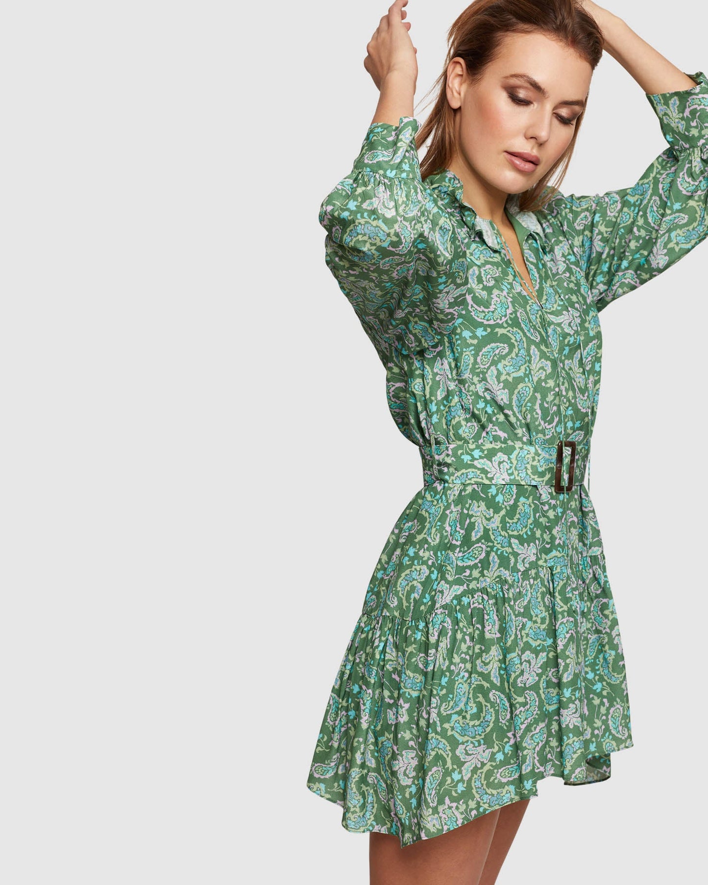 Braily Paisley Printed Dress