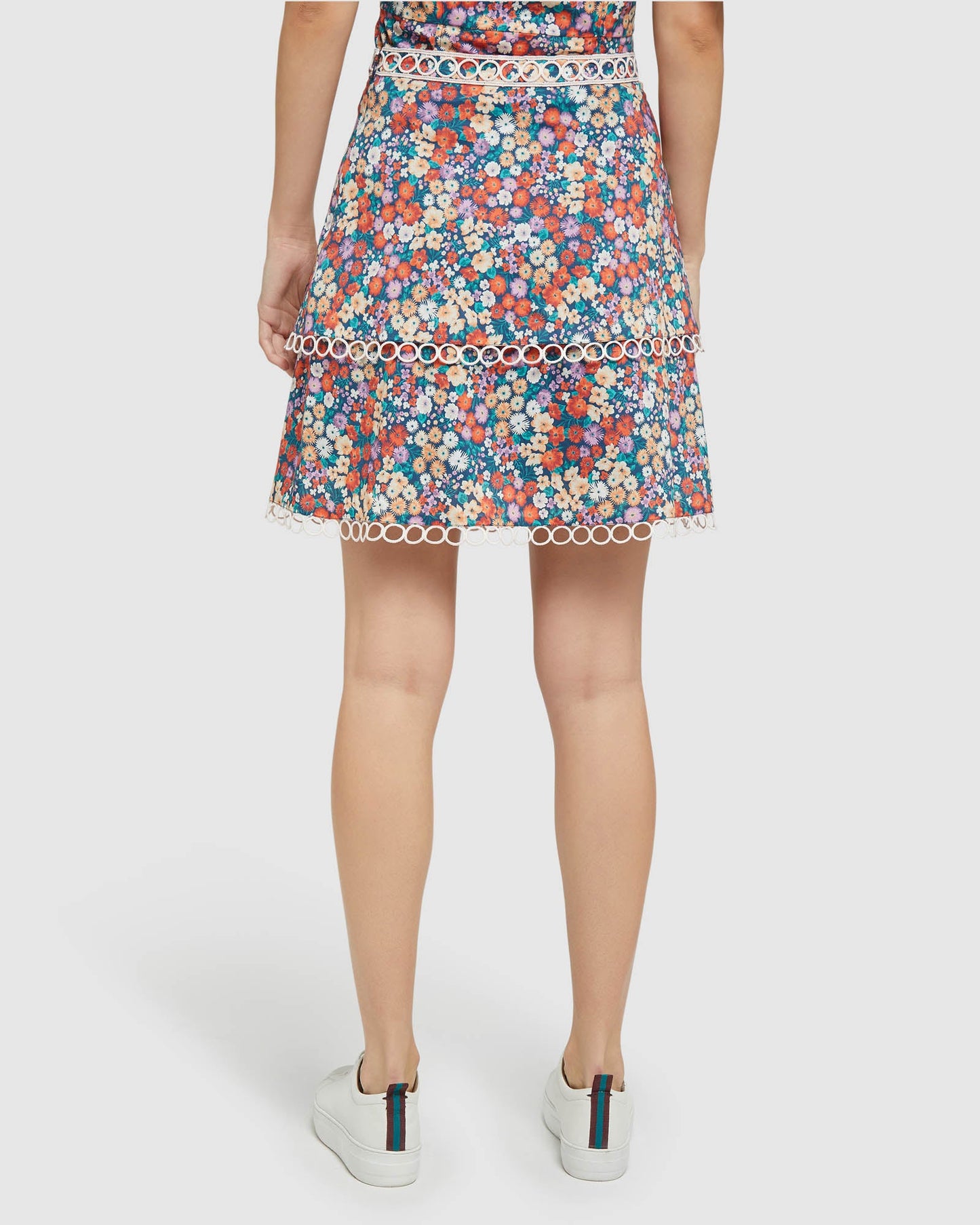 Greta Ditsy Floral Skirt