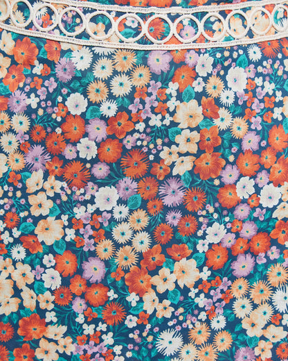 Greta Ditsy Floral Skirt